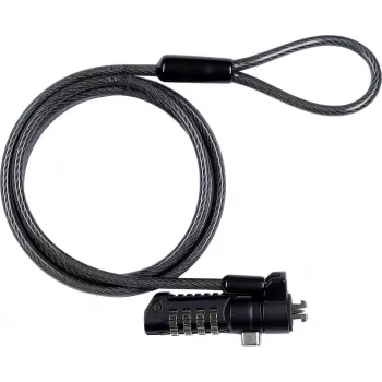 eSTUFF GLB220102 Kabelslot zwart 1,8 m