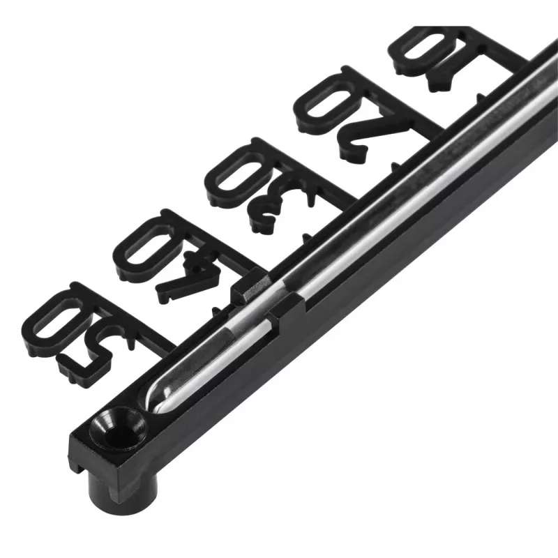 Hama 00186404 omgevingsthermometer vloeistof-omgevingsthermometer binnen/buiten zwart