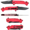 Zakmes Camper/Scout KS Tools 907.2220 zwart rood