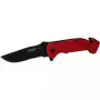 Zakmes Camper/Scout KS Tools 907.2220 zwart rood
