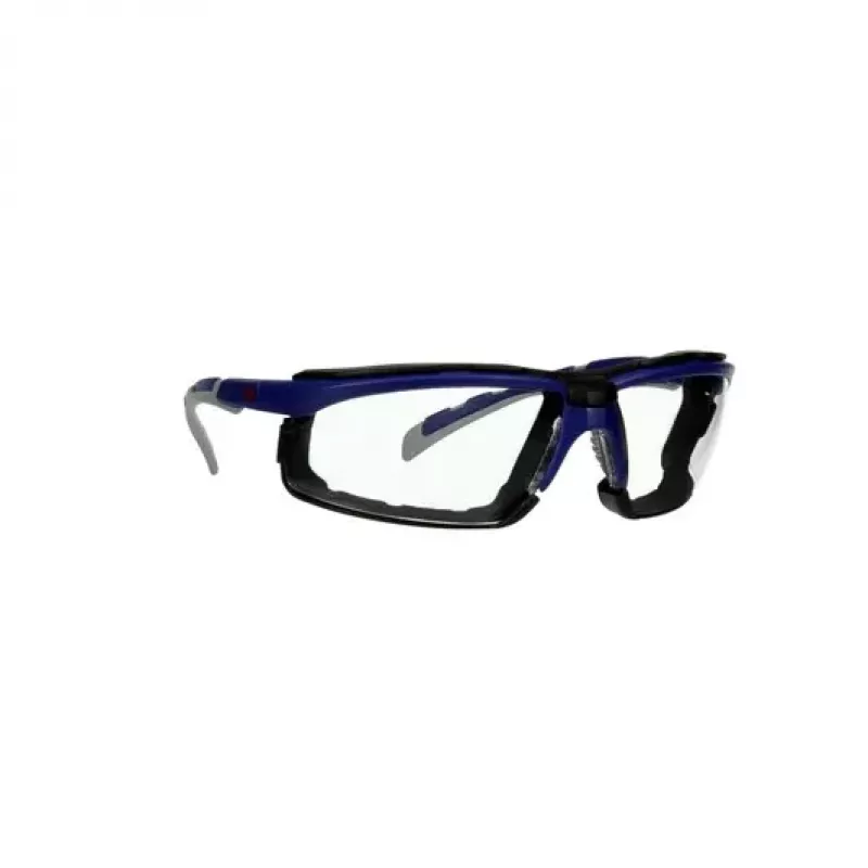 3M S2001SGAF-BGR-F veiligheidsbril volgelaatsbril kunststof blauw, grijs