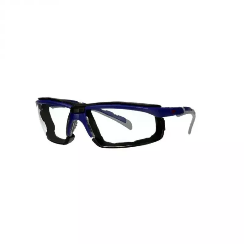 3M S2001SGAF-BGR-F veiligheidsbril volgelaatsbril kunststof blauw, grijs