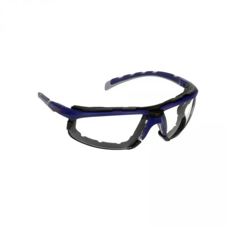 3M S2001SGAF-BGR-F veiligheidsbril volgelaatsbril kunststof blauw, grijs