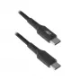 ACT USB 2.0 laad-/datakabel C-stekker – C-stekker 1 meter, nylon