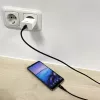 ACT USB 2.0 laad-/datakabel C-stekker – C-stekker 1 meter, nylon