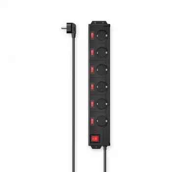 Hama 00223160 Slimme stekkerdoos 6 AC-stopcontacten 1,4 m 3680 W