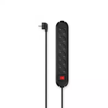Hama 00223038 Slimme stekkerdoos 6 AC-uitgangen 3 m