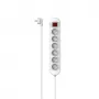 Hama 00223023 Slimme stekkerdoos 6 AC-uitgangen 1,4 m