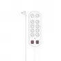 Hama 00223163 Stekkerdoos 2 m 10 AC-uitgangen binnen wit