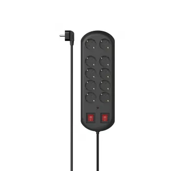 Hama 00223164 Stekkerdoos 2 m 10 AC-stopcontacten binnen zwart