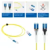 ACT 10 meter singlemode 9/125 OS2 polarity twist uniboot duplex glasvezel-patchkabel CS - LC