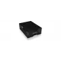 ICY BOX IB-RP108 behuizing antraciet, zwart