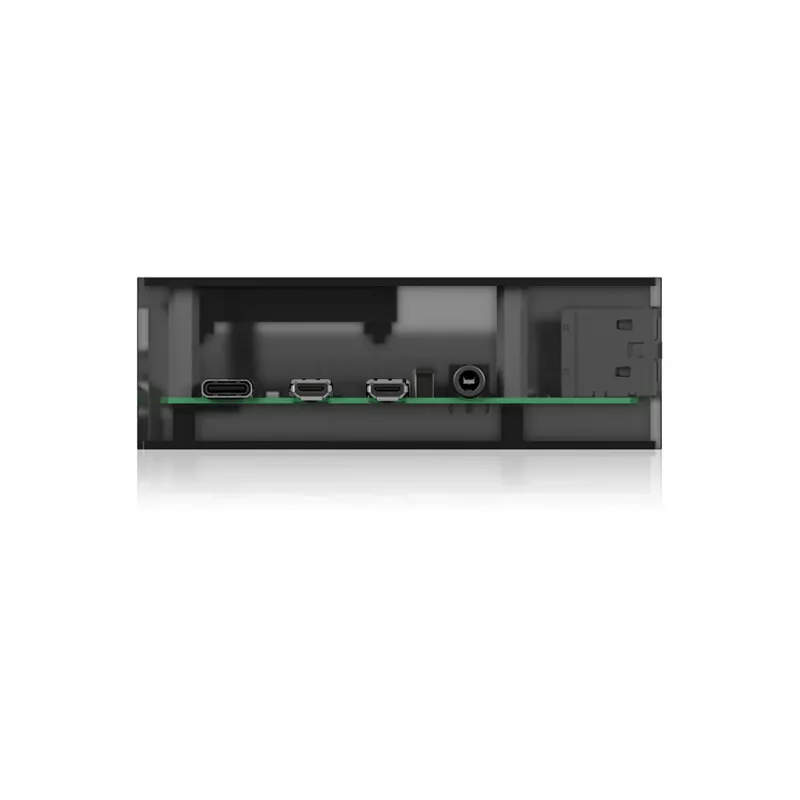 ICY BOX IB-RP108 behuizing antraciet, zwart