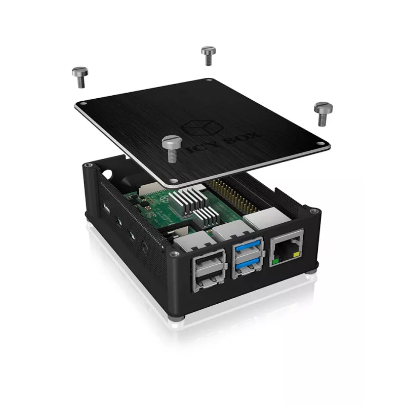 ICY BOX IB-RP110 behuizing zwart