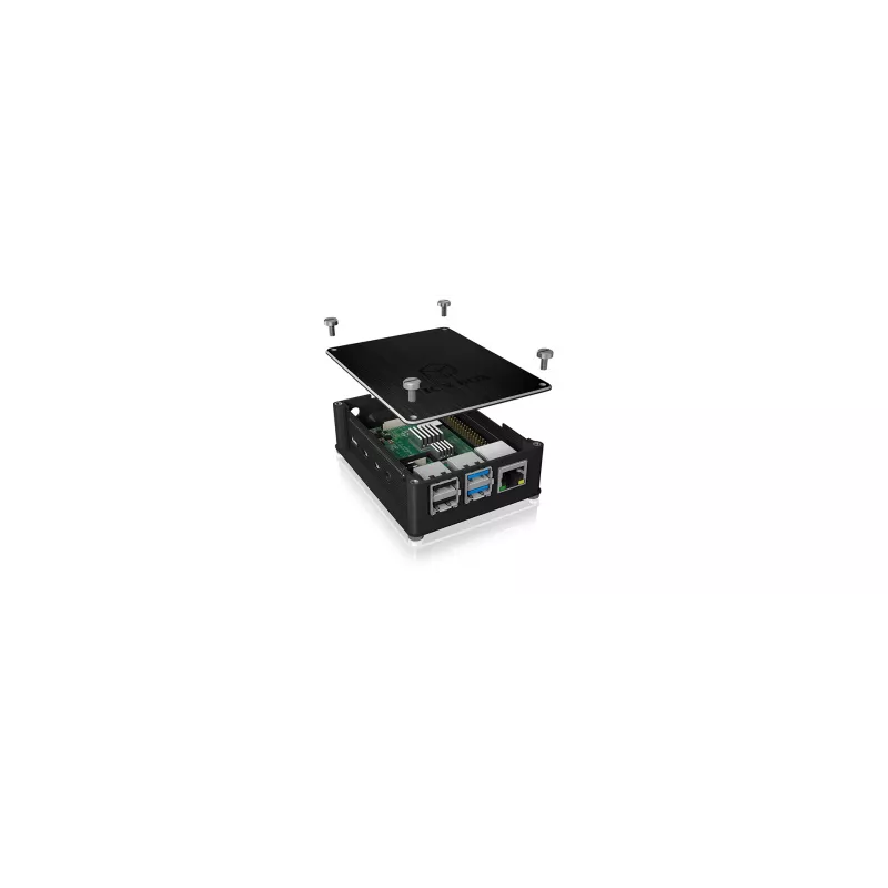 ICY BOX IB-RP110 behuizing zwart