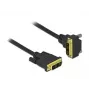 DVI-kabel DeLOCK 85901 1 m DVI-D zwart