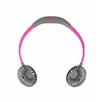 Unold nekventilator Breezy Anthrazit, antraciet, paars, 2 ventilatoren, 8 u, nekventilator, wit, 1 stk.