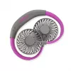 Unold nekventilator Breezy Anthrazit, antraciet, paars, 2 ventilatoren, 8 u, nekventilator, wit, 1 stk.