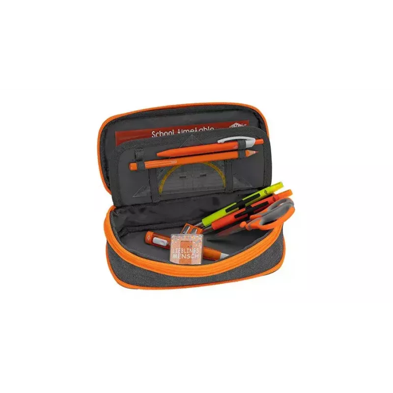 Zacht etui WEDO Neon Stretch grijs oranje