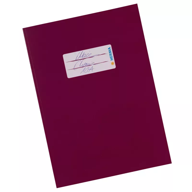 Tijdschrift-/boekomslag HERMA 19854 bordeaux