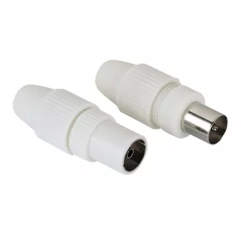 Hama 00205212 coaxverbinder 2 st.