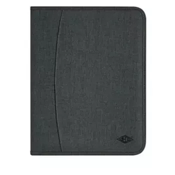 Personal organizer WEDO 58 354412 A4 grijs polyester met 4-ringmechaniek