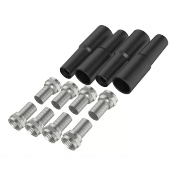Hama Quad / Quadswitch-LNB coaxiale steekverbinder F-type 12 stuks