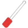 Siliconen deegschraper Westmark 15462270 rood siliconenblad RVS handgreep