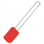Siliconen deegschraper Westmark 15462270 rood siliconenblad RVS handgreep