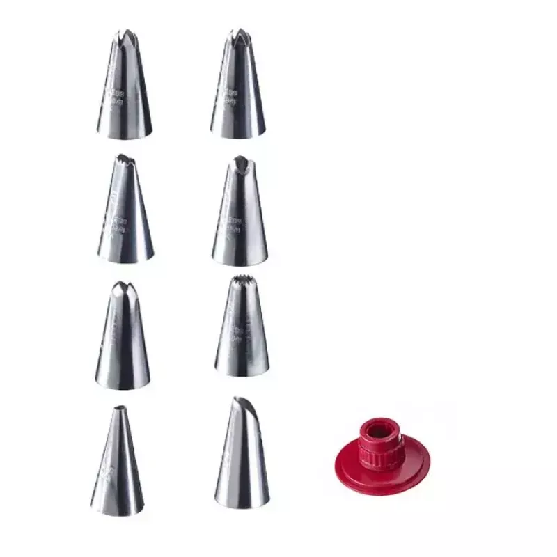 Koekjesspuit Westmark 32332260 rood zilver kunststof RVS