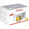 Dispenser Westmark Roma rechthoekig 3 L transparant wit
