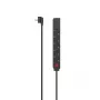 Hama 00223184 stekkerdoos 1,4 m 5 stopcontacten binnen zwart