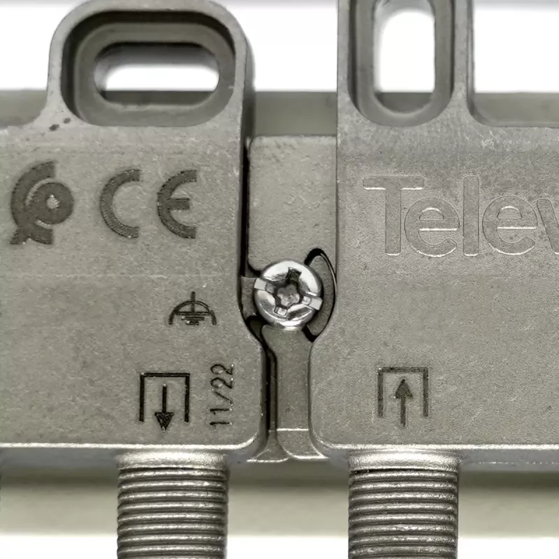 Kabelverdeler Televes 519502 roestvrij staal 5-2400 MHz