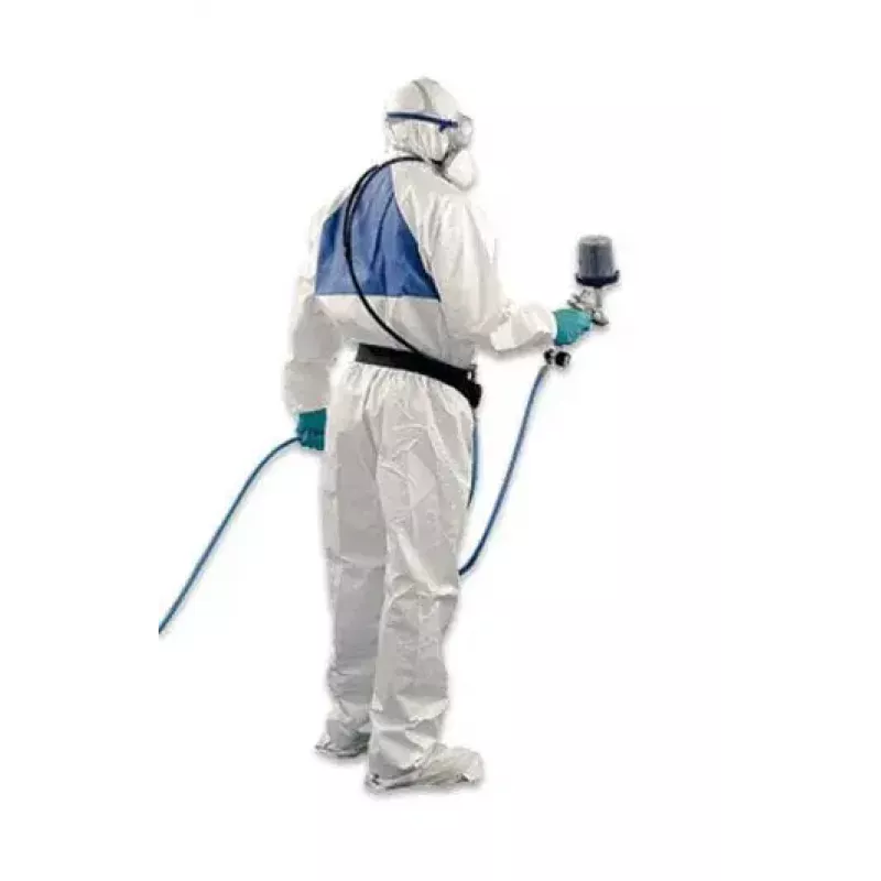 Beschermende overall 3M 4520 groen wit 3XL volwassenen SMS-materiaal