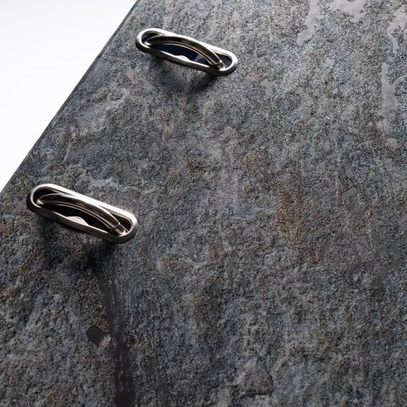 HERMA Stone ringband A4 grijs Q-ring opbergmap 285x70x315mm