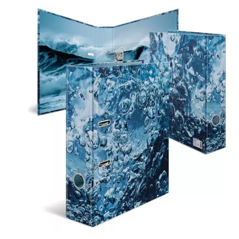 Ringordner HERMA 19654 A4 blauw rondring archiefmap 285x70x315mm
