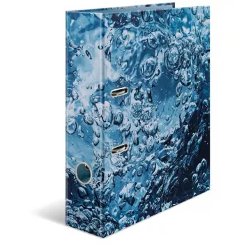 Ringordner HERMA 19654 A4 blauw rondring archiefmap 285x70x315mm