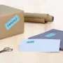 Zelfklevende printeretiketten HERMA Coloured Labels A4 70x37 mm blauw