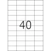 Zelfklevende printeretiketten HERMA Labels Premium A4 52,5x29,7 mm