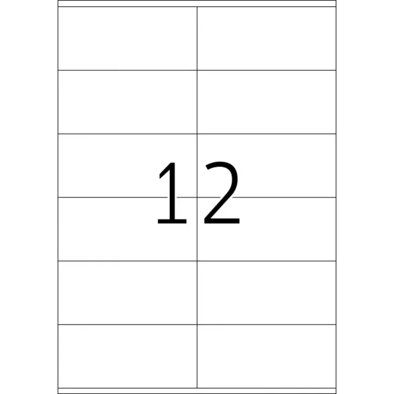 Zelfklevend printeretiket HERMA Premium A4 105x48 mm 300 stuks
