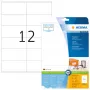 Zelfklevend printeretiket HERMA Premium A4 105x48 mm 300 stuks