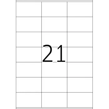 Zelfklevend printeretiket HERMA Labels Premium A4 70x42 mm