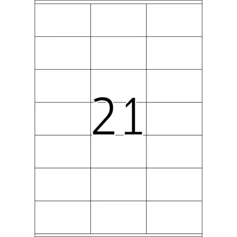 Zelfklevend printeretiket HERMA Labels Premium A4 70x42 mm
