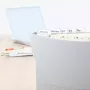 HERMA registertab-etiketten A4 45,7x16,9 mm wit Movables 1600 stuks