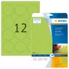Zelfklevende printeretiketten HERMA Neon-etiketten A4 Ø 60 mm