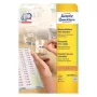 Zelfklevende etiketten AVERY L3410REV-25 herbruikbaar wit 2550 stuks