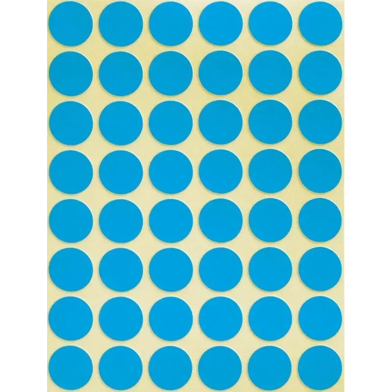 Zelfklevend etiket rond Avery 3375 blauw 1056 stuks