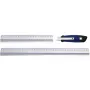 Liniaal Wedo 525430 300 mm aluminium zilver