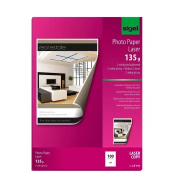 Fotopapier glans Sigel LP141 A4