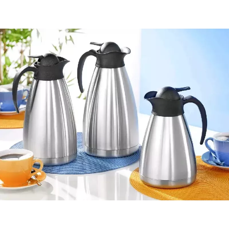 Esmeyer THERMOART Thermosfles 1 L, mat roestvrij staal